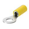 PIDG 6.35 mm Nylon Ring Terminal | 12 – 10 AWG, Yellow,320569