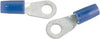 RING TERMINAL/7.94 mm stud/tab size, female, insulated, blue, tin plating, copper material, nylon insulation. 324 series. For use with 6 gauge wire.,324048