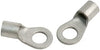 RING TERMINAL/6.35 mm stud/tab size, female, not insulated, tin plating, copper material, 4.37 mm maximum bundle diameter. 346 series. For use with 8 gauge wire.,33461