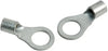 RING TERMINAL/9.53 mm stud/tab size, female, not insulated, tin plating, copper material, 4.37 mm maximum bundle diameter. For use with 8 gauge wire.,33463