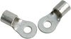 RING TERMINAL/6.35 mm stud/tab size, female, not insulated, tin plating, copper material, 7.52 mm maximum bundle diameter. For use with 4 gauge wire.,33469