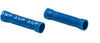 BUTT SPLICE/Female, insulated, blue, tin plating, copper material, vinyl insulation, straight angle, wire mount, 300 VAC. For use with 16-14 gauge wire.,34071