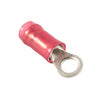 PIDG #6 Nylon Ring Terminal | 22-16 AWG, Red, 0.218""W, 0.672""L, 0.140"" Dia.,36150