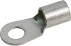 RING TERMINAL/11.11 mm stud/tab size, female, not insulated, tin plating, copper material, 11.28 mm maximum bundle diameter, straight angle, wire mount. For use with 1/0 gauge wire.,36918
