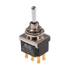 Toggle Switch | Double Pole Double Throw, 3 Position, ON-ON-ON,4-64376305