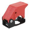 Switch Guard | 2-Position, 6 o'Clock Keyway Locator, Red,400-111