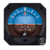 Model 4300 Attitude Indicator | 3-1/8in, Electric, Rotating Roll, Traditional, 10-32 VDC, 0º Tilt, 28 VDC Lighting,4300-311-0