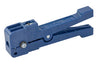 RINGER CABLE STRIPPER/Strips most non-round shielded cable including M27500. Spring-loaded head. Strips cables up to .12 in diameter. Fixed blades are sold separately and sized to insulation for accurate stripping.,45-400