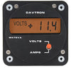 400 Series Voltage & Dual Amperage Meter | 2-1/4 Mount, 14V Orange Lighting,475VA-14V