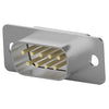 HD-20 Solder Cup Crimp Connector | Shell Size 1, 9-Position,5-747904-2