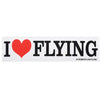 I LOVE FLYING/BUMPER STICKER,5065