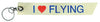 KEY CHAIN/I LOVE FLYING,5071