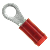 PIDG #6 Nylon Ring Terminal | 22–16 AWG, Red,51863