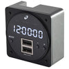 CH93 CHRONOS Digital Clock High Power USB Charger | Dual USB-A ports,6420093-2