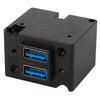 TA202 High Power USB Charging Port | Dual USB-A, Rear Power Connector, Lighted,6430202-15