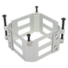 64466 Self-Locking ARINC Clamp | 3.175 x 3.175 in, 2 in Depth, Anodized Finish,64466