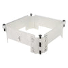 64624B ARINC Clamp | 5 x 5 in., 2 in. Depth, Clear Chem-Film (Alodine) Finish,64624B