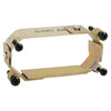 64641B ARINC Clamp | 1.5 x 3 in., 1 in. Depth, Yellow Chem-Film (Alodine) Finish,64641B