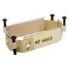 64641B ARINC Clamp | 1.5 x 3 in., 1 in. Depth, Yellow Chem-Film (Alodine) Finish,64641B