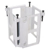 64662B-110 ARINC Clamp | 3.175 x 3.175 in, 4 in Depth, Clear Chem-Film (Alodine) Finish,64662B-110