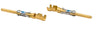 CRIMP PIN/18-16 gauge wire, Gold/Nickel finish. For use with Metrimate, grounding blocks and CPC Series 1 Connectors,66099-1