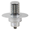 71080 Series LED Beacon | 28 VDC, Red, 5-Hole Adapter, Lower Mount, Flying Leads,7108014
