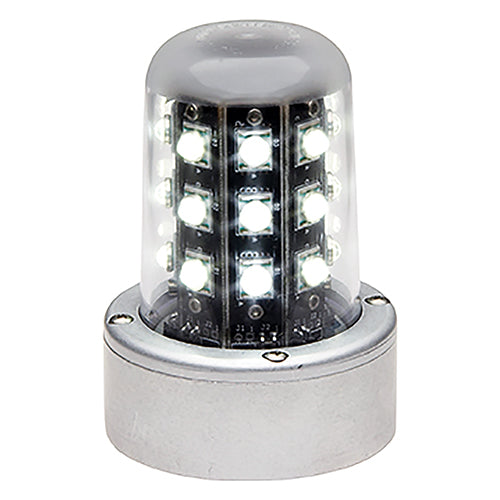 3.66 in Base, Upper Mount, White, 28 VDC,7141005