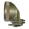 M85049 Series Strain Relief Clamp Backshell | Spin Coupling, #16 Shell Size, 90º, Cadmium Olive Drab Plated Aluminum,8504951116