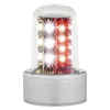 90520 Series LED Flashing Anti-Collision Beacon | Red and White, 28 VDC, A470A Mount, Flying Leads,9052001