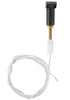 POST LIGHT ASSEMBLY/Clear, short. Includes connector nut. 28V. A350CN-CL-BK-SH-28,A350CNSH28