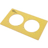 Dual Garmin G5 Recessed Mount Adapter Plate,AAG5-002
