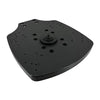 Modular Top Plate | Starlink Flat High Performance Antenna to Seaview M2 Mount, Black,A1DMLTBBL