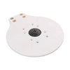 Modular Top Plate | KVH, Intellian, and Raymarine TV Antenna Systems to Seaview M1 Mount, White,ADAS1