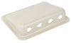 SURFACE MOUNT JACK HOUSING/Beige aluminum, powder coat, wrinkle finish. Height: 1.13 Width: 3.75 Length: 5,AG-JH6