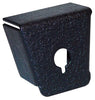 MIC or PHONE JACK MOUNTING BRACKET/Black wrinkle powder coat finish. 90 degree, under panel mount, 1 Hole.,AG-JM1