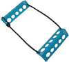 Aluminum Travel Chock | Blue, Small Wheel Size,AG-TC5