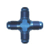 AN827 Hydraulic Adapter Fitting | Cross, 3D Aluminum, 3/16in, 37 Degree,AN827-3D