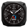 Desk Alarm Clock | Cessna Altimeter Style, 3.5 Inch,CES-DM60