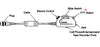 Switch & Cable Assembly | TJT-120 Jack/Switch, MS3116A10-6P Plug | 3 ft Coil Cable,CIX313HAK3