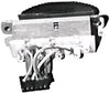 MOM LOCK SLIDE SWITCH/BLACK CAP/TEFLON WASHER/PRE BUSSED FOR ICS-ICS KEY W/MIC INTERRUPT,CIXML-3