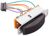 SLIDE SWITCH/Momentary-Momentary, Black cap, Teflon washer and 6-pin mini plug to interconnect to distribution module,CIXMM-6C