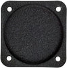 COVER PLATE/2 1/4 diameter. Black aluminum.,CP-1AB