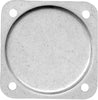 COVER PLATE/3 1/8 diameter. Aluminum, no paint.,CP-2AR