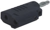 BANANA PLUG CONNECTOR/BLACK,CT-2013-0