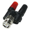 BNC Male to 4mm Binding Post Adapter | 50 Ω, 3 A, 500 Vrms,CT-2410