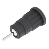 SAFETY JACK/PUSH IN/BLACK,CT-2912-0
