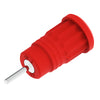 SAFETY JACK/PUSH IN/RED,CT-2912-2