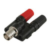 BNC Female to 4mm Binding Post Adapter | 50 Ω, 3 A, 500 Vrms,CT-2941