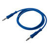 PVC Jacket Straight Banana Plug Test Lead | 18AWG, 4MM, Blue,CT20601006