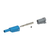 CT2631 Series Stacking Banana Plug | 12 AWG, 4 mm, Solderless, Blue,CT2631-6